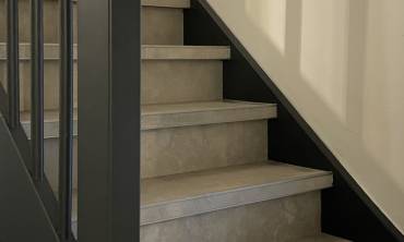 PVC Traprenovatie met profielen