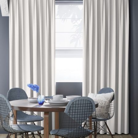 Overgordijn Ivory Ecru 01