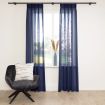 Vitrage Maran Marina Blauw 48