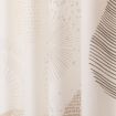 Overgordijn Elin Off White met taupe 02