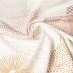 Overgordijn Elin Off White met Rood 09
