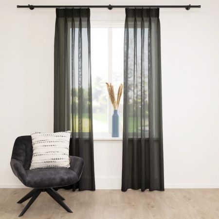 Vitrage Maran Zwart 10