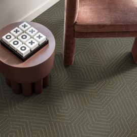 Tapijt Infinity Geometric Groen 0901
