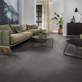 PVC vloer Ambiant Baroso Anthracite tegel