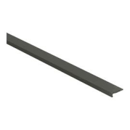 Hoekprofiel Brons Zelfklevend 10x25mm t.b.v. PVC click