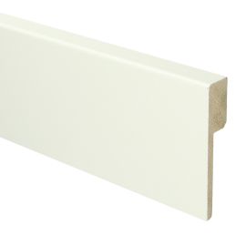 MDF sfeerplint Renovatieplint 90x18mm Voorgelakt Wit RAL9010