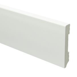 Watervaste kunststof Plint Modern 90x15mm