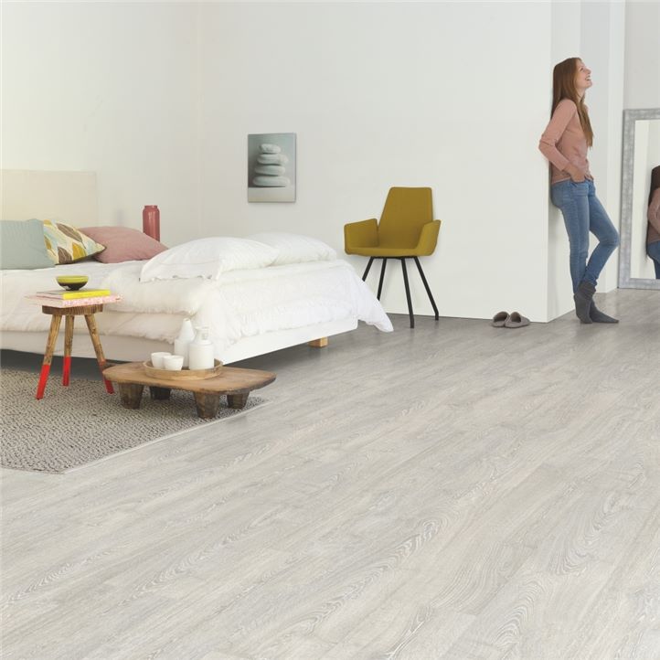 Laminaat Quick Step Impressive Ultra Hydroseal Klassieke Patina Eik Grijs IMU3560