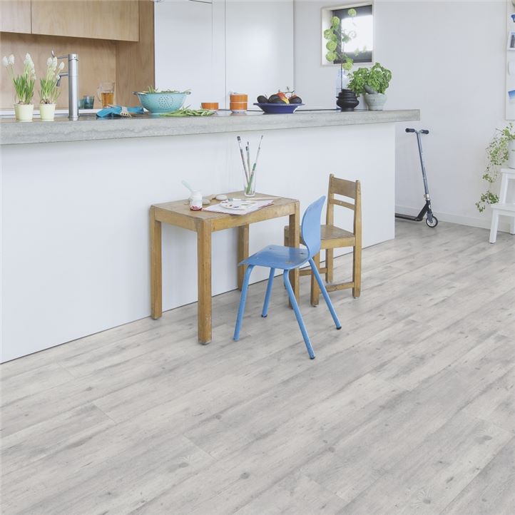 Laminaat Quick Step Impressive Hydroseal Licht Grijs Beton IM1861