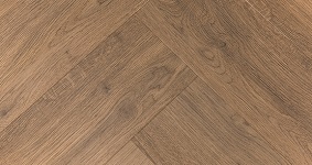 PVC vloer visgraat aanbieding Eiken Donker inclusief egaliseren en leggen V0205